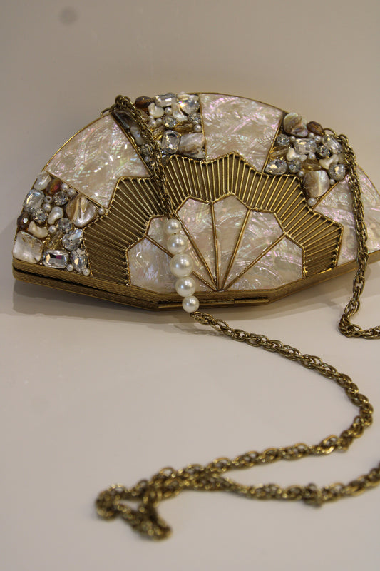 Hand Fan Designer Clutch