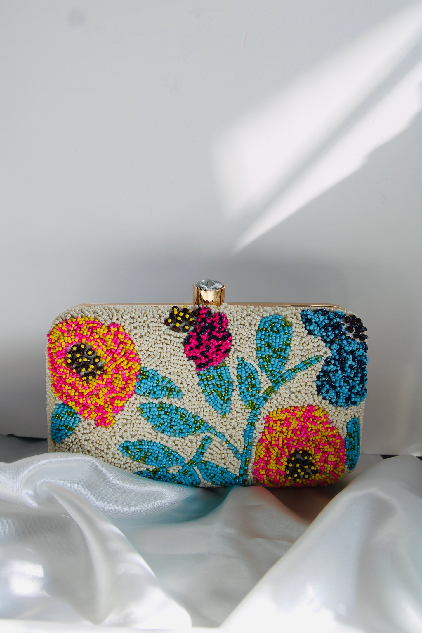 Ahana Floral Clutch