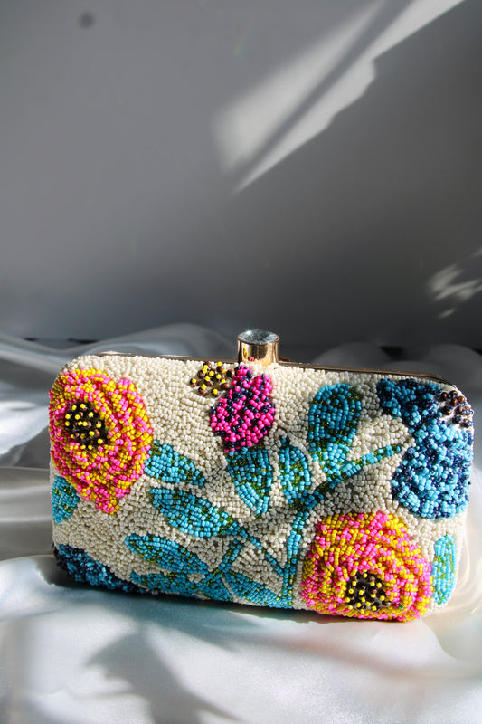 Ahana Floral Clutch