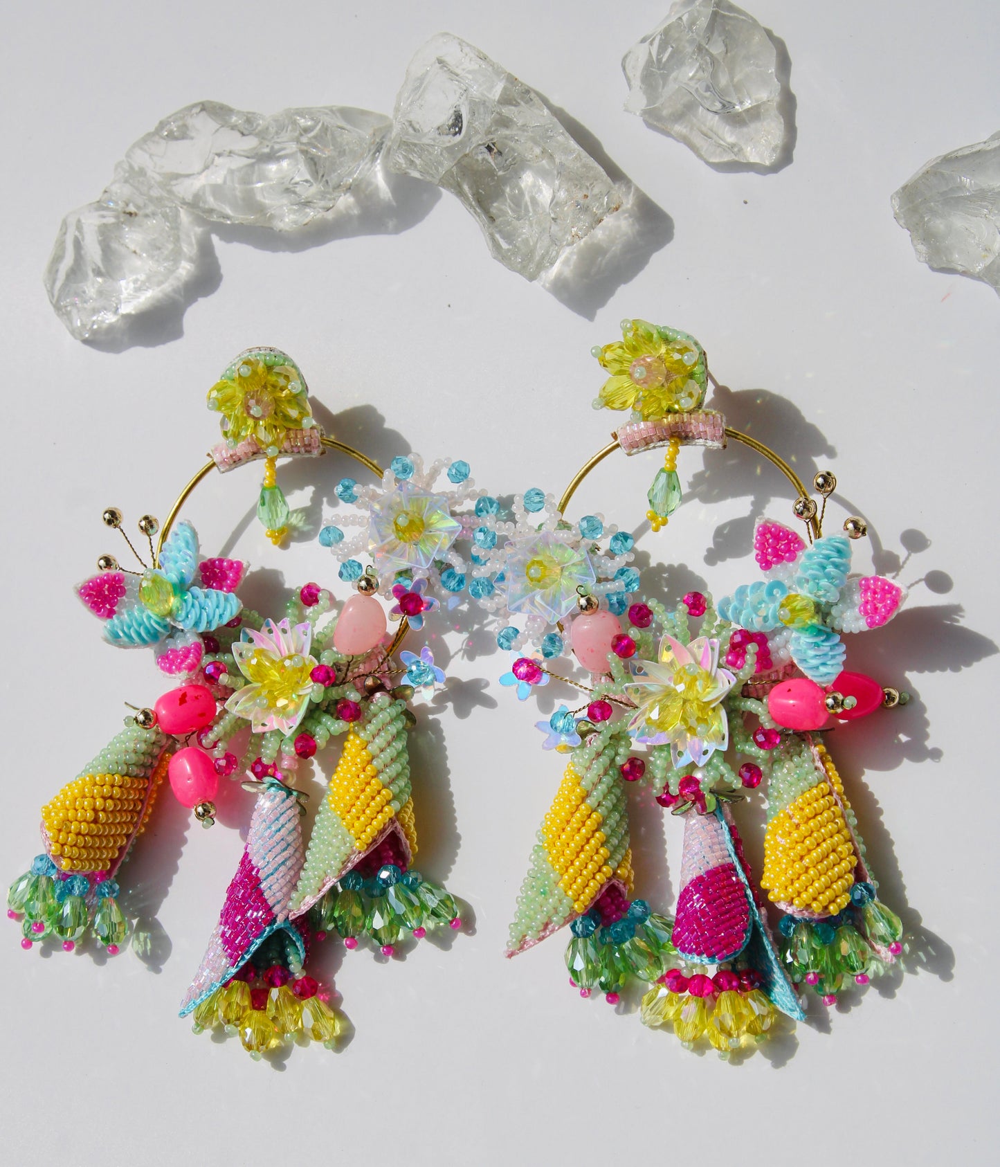 Cornetto Rainbow Earrings