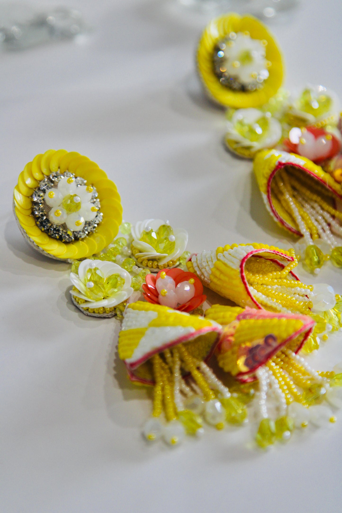 Yellow Cornetto Earrings